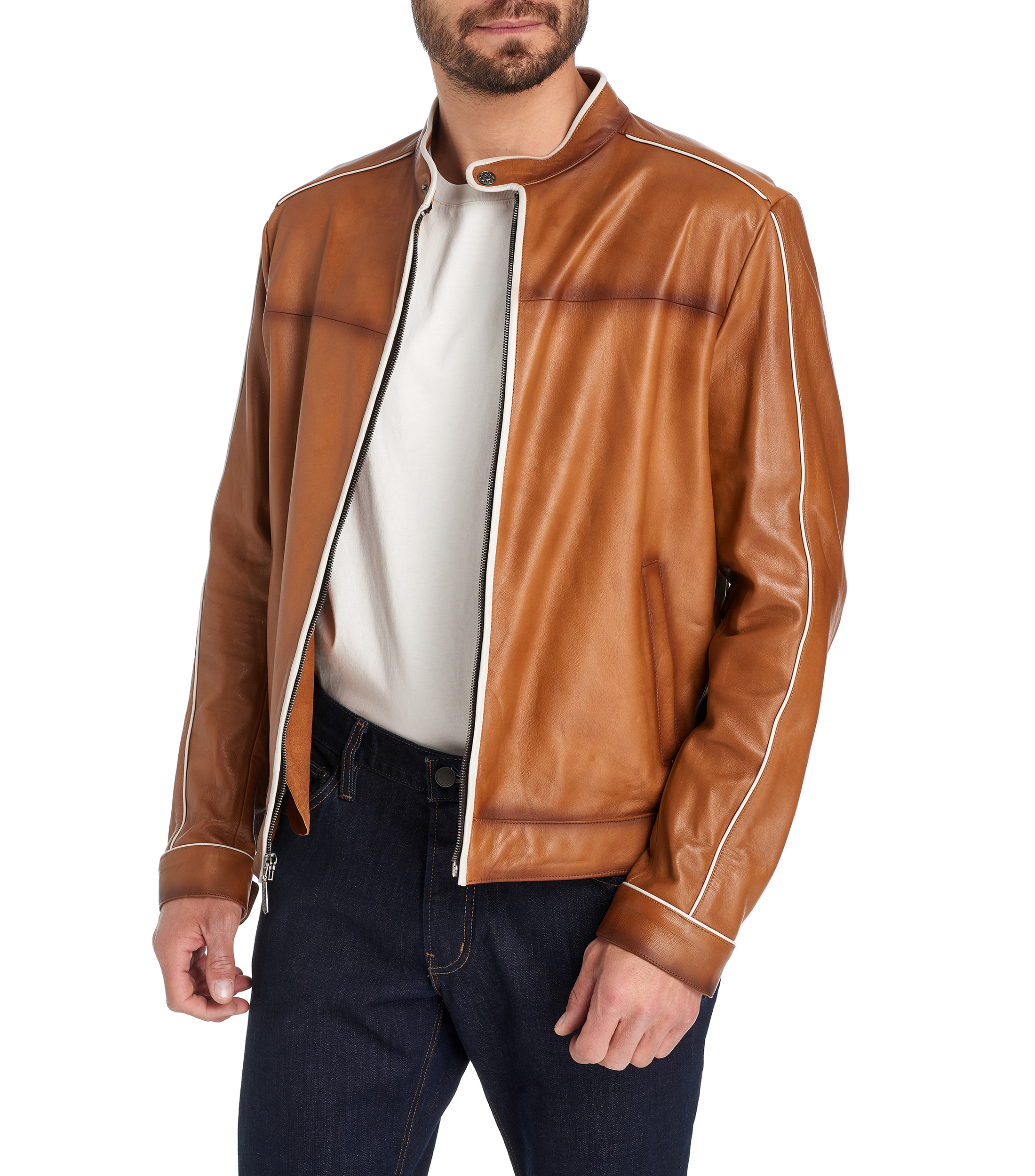 Cuadra chamarras de piel outlet